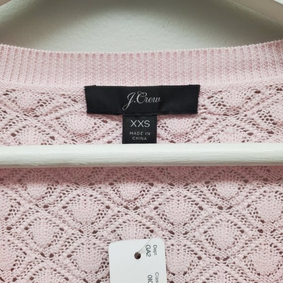 J. Crew Pink V-Neck Sweater NWT - Picture 5 of 8